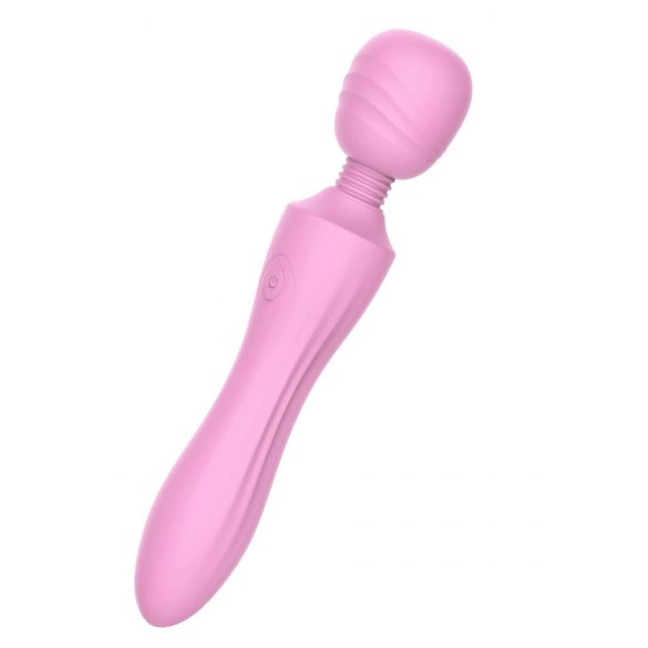 The Candy Shop Zauberstab - aufladbarer Massage-Vibrator (rosa) 