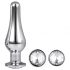 Gleaming Love - Anal Spitze Dildo Set - Silber (3-teilig) 