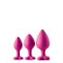 Flirts Anal-Training-Set - Analdildo-Set (3 Stück) - Pink 