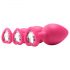 Flirts Anales Trainings-Set - Analplug-Set (3 Stk.) - Pink