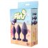 Flirts Anal-Training Kit - Anal-Plug-Set (3 Stück) - Lila