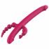 Dreamtoys Überall Vergnügen Vibe - Akkubetriebener, 4-zweigiger Vibrator (pink) 