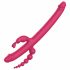 Dreamtoys Überall Vergnügen Vibe - Akkubetriebener, 4-zweigiger Vibrator (pink) 