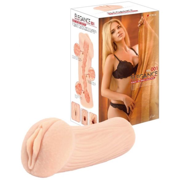 Kokos Elegance 01 - realistische Kunstvagina Masturbator (natur) 