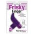 Frisky Finger - wasserdichter Fingervibrator (lila) 