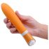 B SWISH Bgood Deluxe - Silikonstab Vibrator (Orange) 