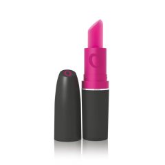   Schreiender Lippenstift - Lippenstift Vibrator (Schwarz-Pink)