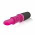 Schreiender Lippenstift - Lippenstift Vibrator (Schwarz-Pink) 