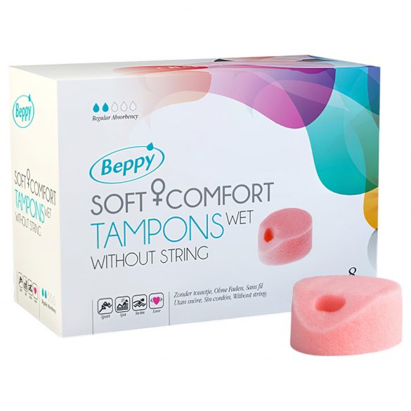 Beppy - Feuchte Tampons (8 Stk)