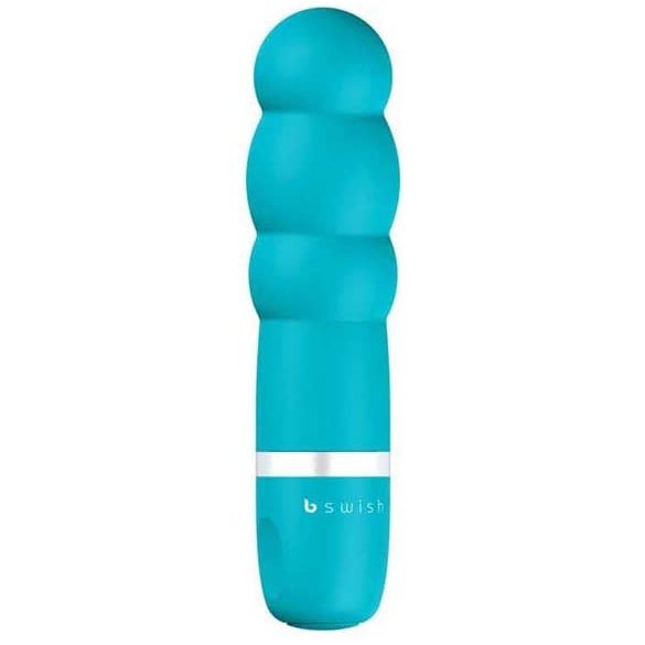 B SWISH Bcute Pearl - wasserdichter perlender Vibrator (türkis) 