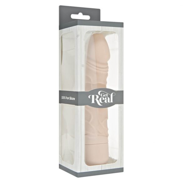 Classic Get Real - naturfarbenes, lebensechtes Silikonvibrator 