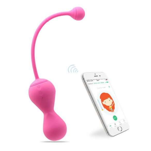 Magic Motion Kegel Meister - Intelligente Beckenboden-Trainingskugeln Duo (Lila) 