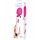 Bodywand Aqua Wand - wasserdichter Massagevibrator (weiß-pink) 