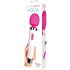 Bodywand Aqua Wand - wasserdichter Massagevibrator (weiß-pink) 