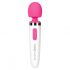 Bodywand Aqua Mini - wiederaufladbarer, wasserdichter Massage-Vibrator (weiß-rosa) 