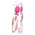 Bodywand Aqua Mini - wiederaufladbarer, wasserdichter Massage-Vibrator (weiß-pink)