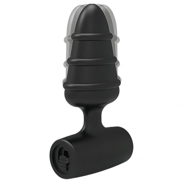 Liebesstecker - Mini Analkreisel (schwarz) 