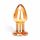 GLAS Over Easy - Glas Anal Dildo (Gold) 