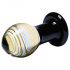 GLAS Galileo - Glas Anal Plug (schwarz-gold)