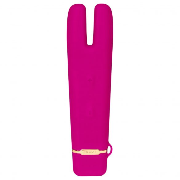 Crave Duet Flex – wiederaufladbarer Klitorisstimulator (pink)