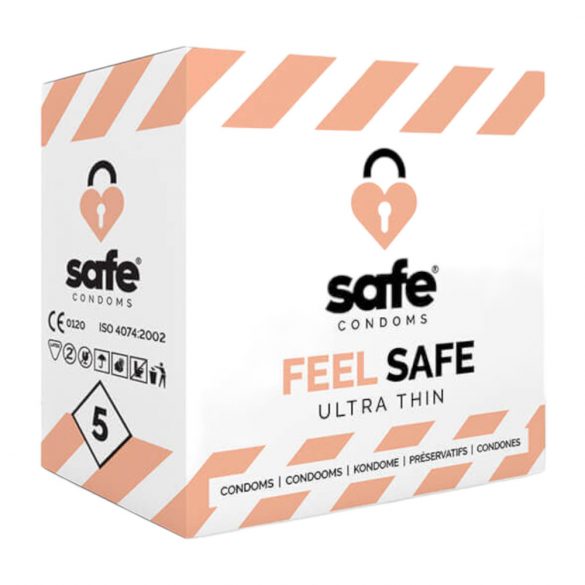 SAFE Feel Safe - dünnes Kondom (5 Stück) 