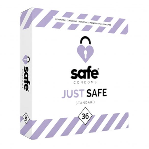 SAFE Just Safe - Standard Vanille Kondome (36 Stück) 