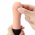 TENGA Iroha Zen - Hanacha superweicher Silikon-Vibrator (Pfirsich) 