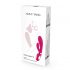 Nomi Tang Wild Rabbit 2 - Akkubetriebener G-Punkt Vibrator mit Klitorisaufsatz (rosa) 