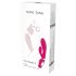 Nomi Tang Wild Rabbit 2 - Akkubetriebener G-Punkt Vibrator mit Klitorisaufsatz (rosa) 