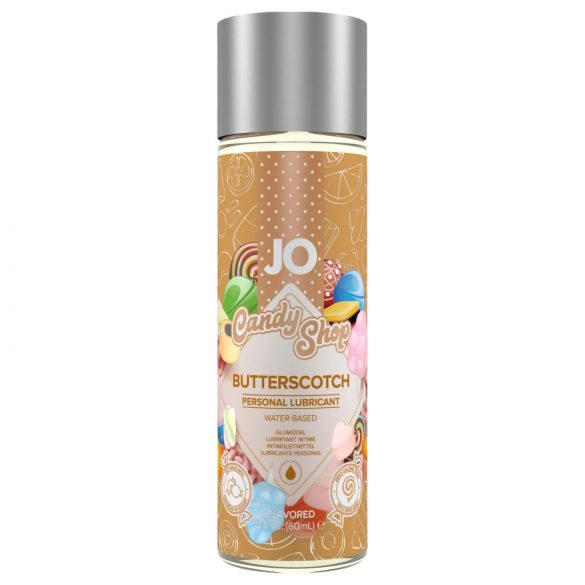 JO Candy Shop Buttertoffee - wasserbasiertes Gleitmittel - Sahnekaramell (60ml) 