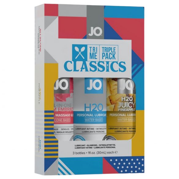 JO System Classics - vielseitiges Gleitgel-Set (3x30ml)