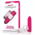 Screaming O Positive - aufladbarer super starker Stabvibrator (pink) 