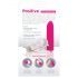 Screaming O Positive - aufladbarer super starker Stabvibrator (pink) 