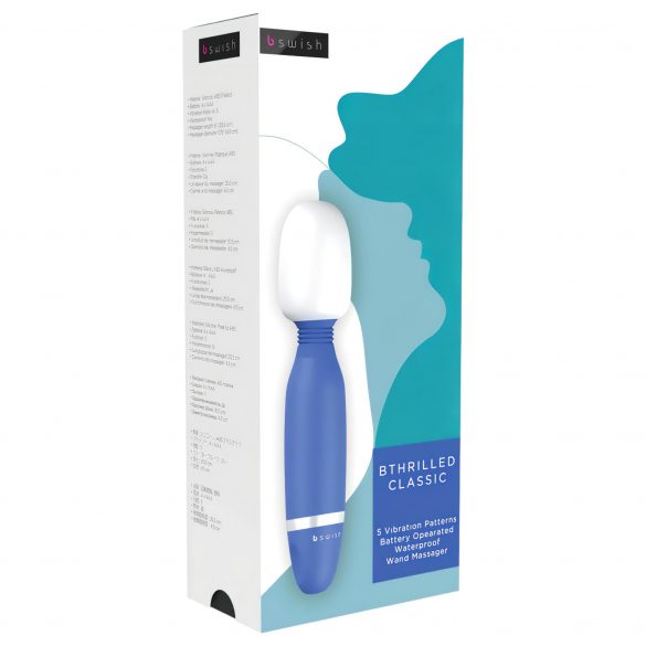 B SWISH Wand - Massagevibrator (blau)