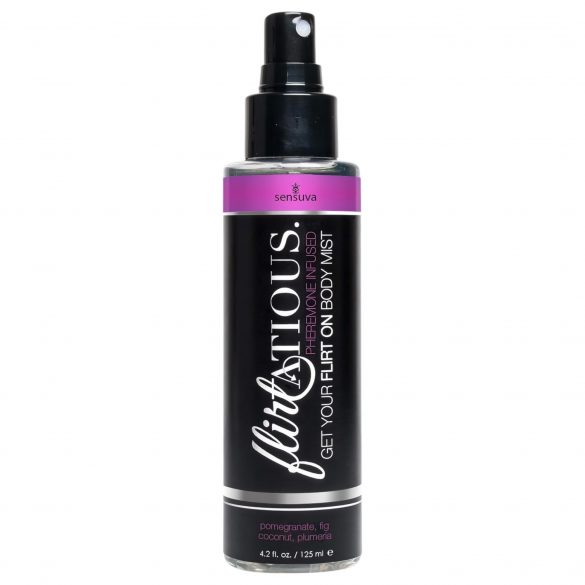 Sensuva Flirtatious - Pheromon Körperspray - Granatapfel-Kokosnuss (125ml) 