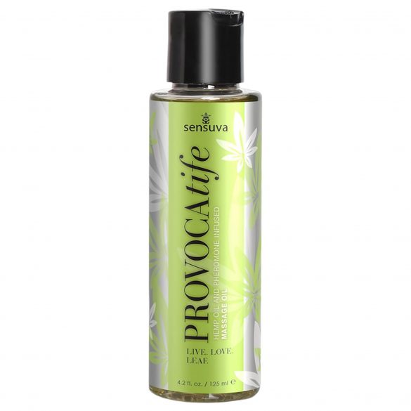 Sensuva Provocatife Hanf - Pheromon-Massageöl (120ml) 