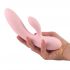 FEELZTOYS Lea - aufladbarer, wasserdichter Vibrator mit zwei Motoren (pink) 