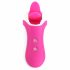 FEELZTOYS Clitella - wiederaufladbarer, drehbarer Oral-Vibrator (pink) 