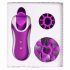 FEELZTOYS Clitella - akkubetriebener, rotierender Oral-Vibrator (lila) 