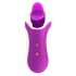 FEELZTOYS Clitella - akkubetriebener, rotierender Oral-Vibrator (lila) 