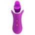 FEELZTOYS Clitella - akkubetriebener, rotierender Oral-Vibrator (lila) 