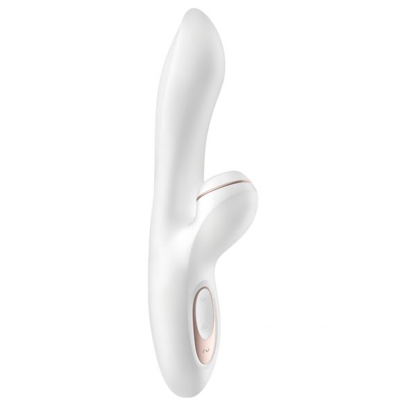 Satisfyer Pro+ G-spot - Klitoris- und G-Punkt-Vibrator (weiß)