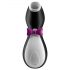 Satisfyer Penguin - wiederaufladbarer, wasserfester Klitorisstimulator (schwarz-weiß)