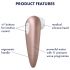 Satisfyer 1 Number One - Wasserdichtes Luftwellen-Klitorisstimulator (Braun)