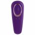 Satisfyer Double Classic - wasserdichter, akkubetriebener Paarvibrator (lila) 