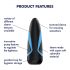 Satisfyer Men One - saugender Masturbator (blau-schwarz) 