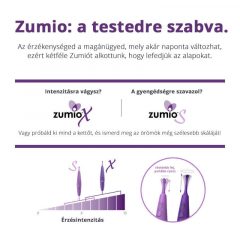 Zumio Soft - wiederaufladbarer Klitoris-Vibrator (lila)