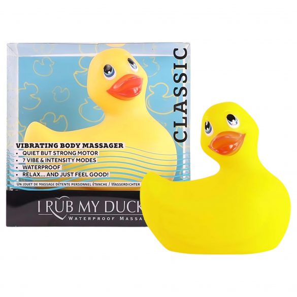 My Duckie Classic 2.0 - verspielter Enten-wasserdichter Klitorisvibrator (gelb) 