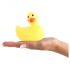 My Duckie Classic 2.0 - verspielter Enten-wasserdichter Klitorisvibrator (gelb) 