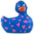 My Duckie Romance 2.0 - Wasserdichter Klitorisvibrator (Blau-Pink)